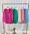WANWAN Colourful Collar Shirt